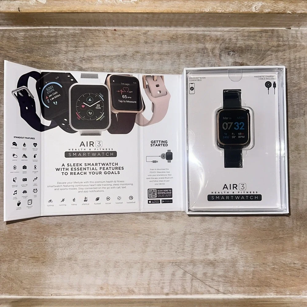 AIR 3 Health Fitness SMARTWATCH